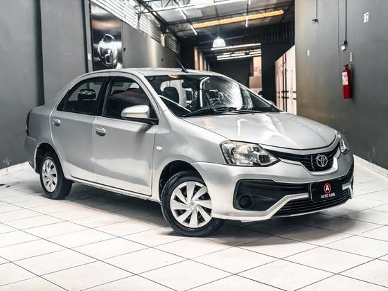TOYOTA ETIOS 1.5 X SEDAN 16V FLEX 4P MANUAL